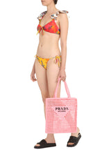 Load image into Gallery viewer, Ginger Frill Shoulder triangle bra bikini
