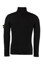 Load image into Gallery viewer, Ribbed wool turtleneck sweater
