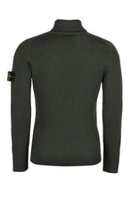 Load image into Gallery viewer, Ribbed turtleneck sweater

