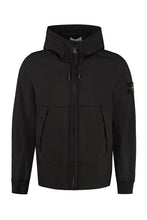 Load image into Gallery viewer, Hooded techno fabric raincoat
