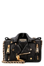 Load image into Gallery viewer, Biker leather crossbody bag
