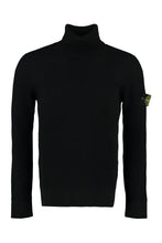 Load image into Gallery viewer, Ribbed wool turtleneck sweater
