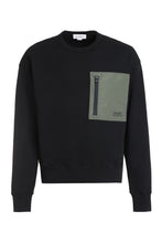 Load image into Gallery viewer, Cotton crew-neck sweatshirt
