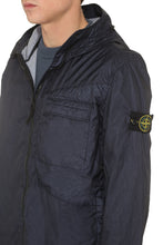 Load image into Gallery viewer, Hooded techno fabric raincoat
