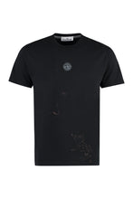 Load image into Gallery viewer, Cotton crew-neck T-shirt
