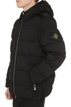 Load image into Gallery viewer, Hooded nylon down jacket
