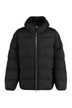 Load image into Gallery viewer, Hooded nylon down jacket
