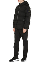 Load image into Gallery viewer, Hooded nylon down jacket
