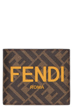 Load image into Gallery viewer, logo print flap-over wallet
