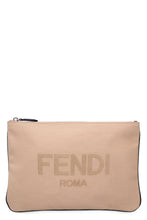 Load image into Gallery viewer, Logo detail flat pouch
