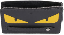 Load image into Gallery viewer, Bag Bugs detail leather pouch

