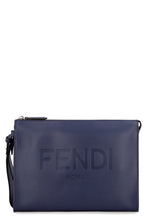 Load image into Gallery viewer, Matte leather flat pouch
