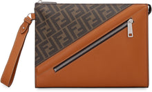 Load image into Gallery viewer, Matte leather flat pouch
