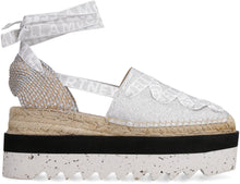 Load image into Gallery viewer, Gaia canvas platform espadrilles
