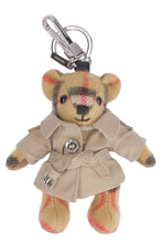 Load image into Gallery viewer, Vintage check Thomas Trench teddy-bear key holder
