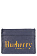Load image into Gallery viewer, Logo print bicolor leather card holder
