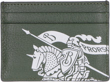 Load image into Gallery viewer, Logo print bicolor leather card holder
