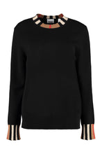 Load image into Gallery viewer, Crew-neck cashmere sweater
