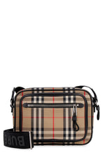 Load image into Gallery viewer, Messenger bag with check motif
