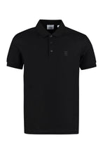 Load image into Gallery viewer, Short-sleeved cotton pique polo shirt
