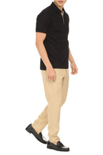 Load image into Gallery viewer, Short-sleeved cotton pique polo shirt
