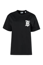 Load image into Gallery viewer, Cotton crew-neck T-shirt
