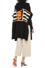 Load image into Gallery viewer, Wool and cashmere blend poncho
