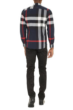Load image into Gallery viewer, Checked stretch poplin shirt
