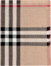 Load image into Gallery viewer, Check motif scarf
