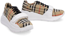 Load image into Gallery viewer, Vintage Check printed canvas sneakers
