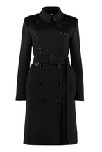 Load image into Gallery viewer, Cashmere double-breasted coat
