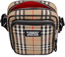 Load image into Gallery viewer, Messenger bag with check motif
