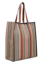 Load image into Gallery viewer, Icon Stripe print tote bag
