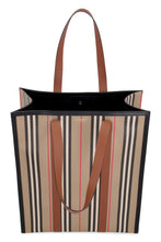 Load image into Gallery viewer, Icon Stripe print tote bag
