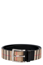 Load image into Gallery viewer, Canvas and leather belt
