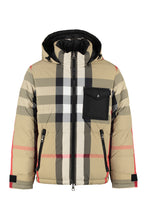 Load image into Gallery viewer, Reversible hooded down jacket
