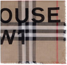 Load image into Gallery viewer, Silk and wool blend foulard
