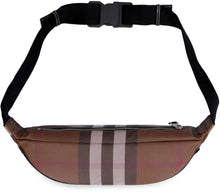 Load image into Gallery viewer, Checked e-canvas belt bag
