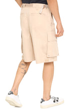 Load image into Gallery viewer, Cotton cargo-shorts
