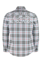 Load image into Gallery viewer, Checked cotton shirt
