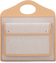 Load image into Gallery viewer, Pocket canvas tote bag

