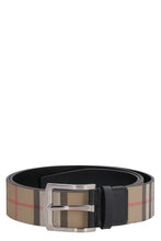 Load image into Gallery viewer, E-canvas and leather belt
