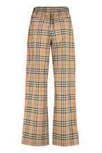 Load image into Gallery viewer, Printed stretch cotton trousers
