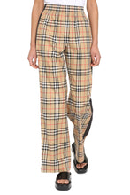 Load image into Gallery viewer, Printed stretch cotton trousers
