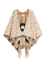 Load image into Gallery viewer, Cape with jacquard logo
