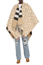 Load image into Gallery viewer, Cape with jacquard logo
