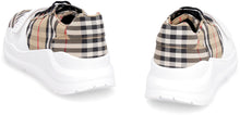 Load image into Gallery viewer, Vintage Check printed canvas sneakers
