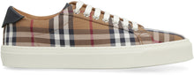 Load image into Gallery viewer, Checked motif canvas sneakers
