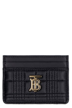 Load image into Gallery viewer, Quilted leather card holder
