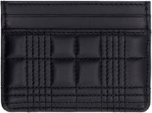 Load image into Gallery viewer, Quilted leather card holder
